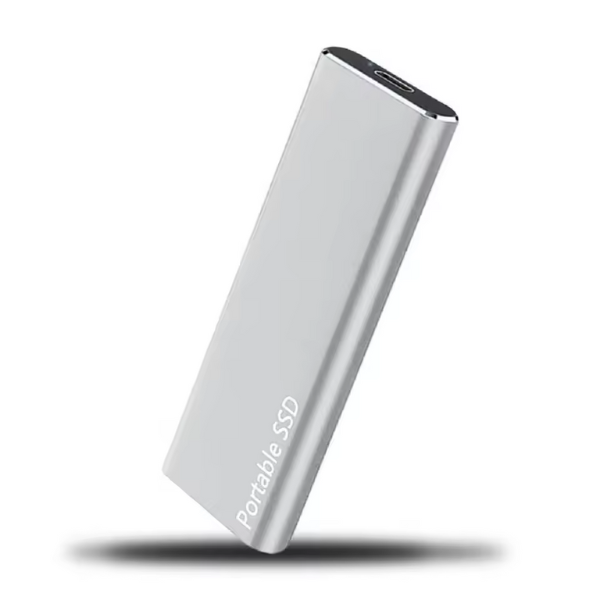 Compact 4TB USB-C Portable External Storage Drive