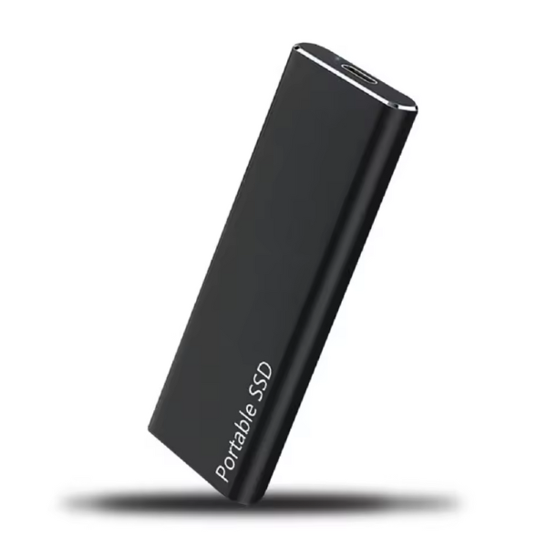 Compact 4TB USB-C Portable External Storage Drive