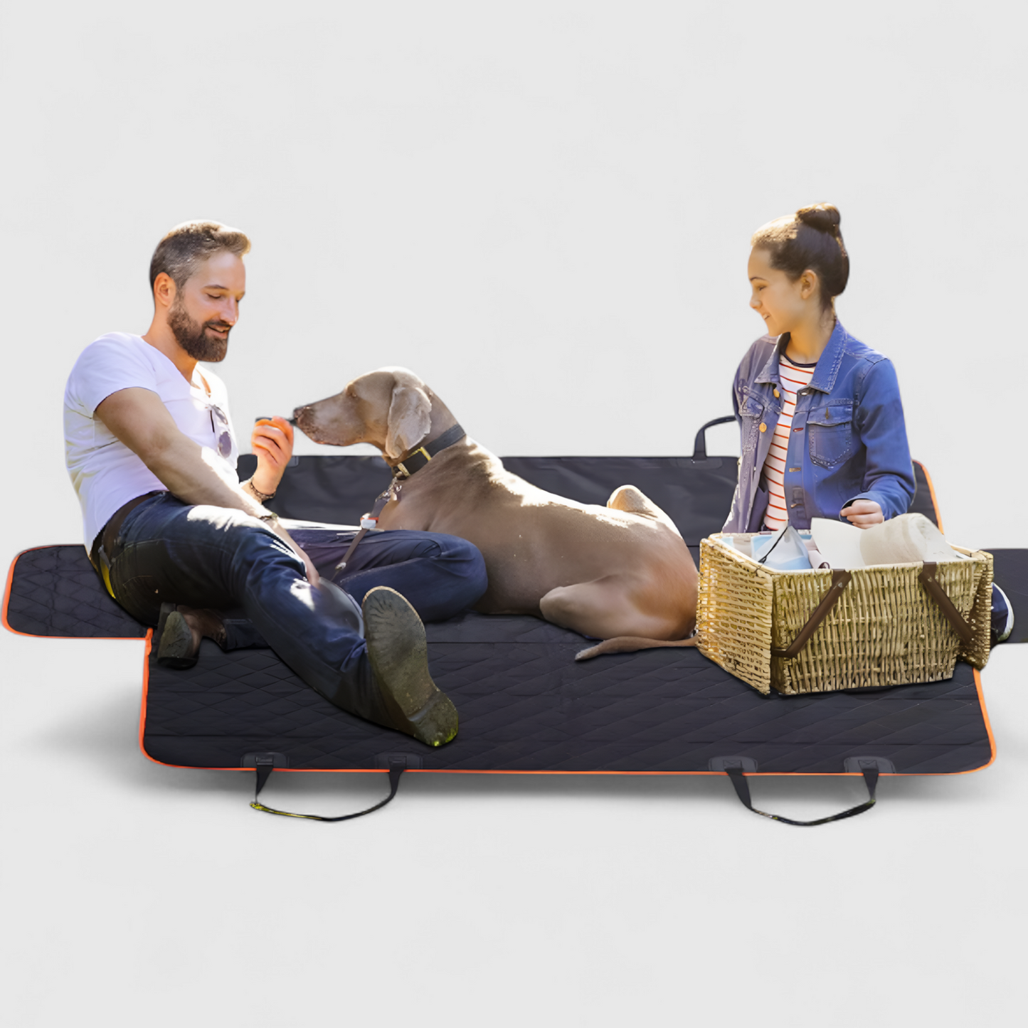 Dog Car Seat Extender for Comfortable and Safe Travel