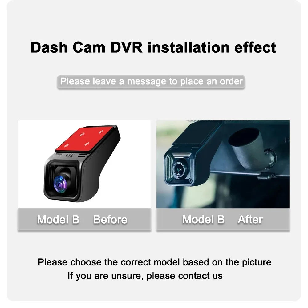 4K Dual Camera Wi-Fi Dashcam with GPS and Night Vision