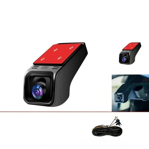 4K Dual Camera Wi-Fi Dashcam with GPS and Night Vision