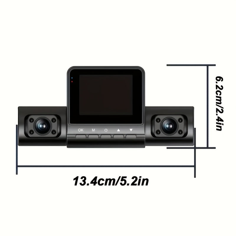 1080p Car Camera with LED Screen and Driver Control
