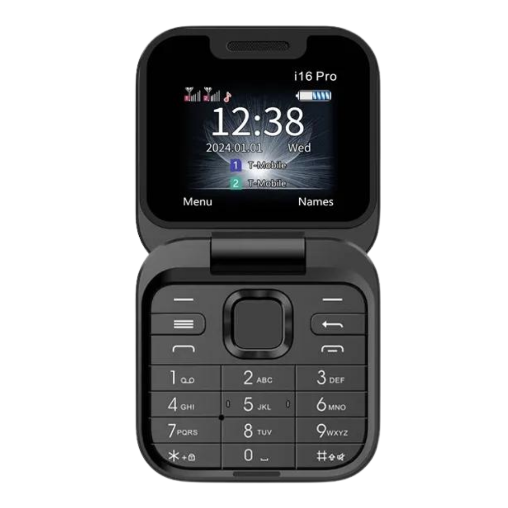 Compact Foldable Dual SIM Mobile Phone with HD Camera