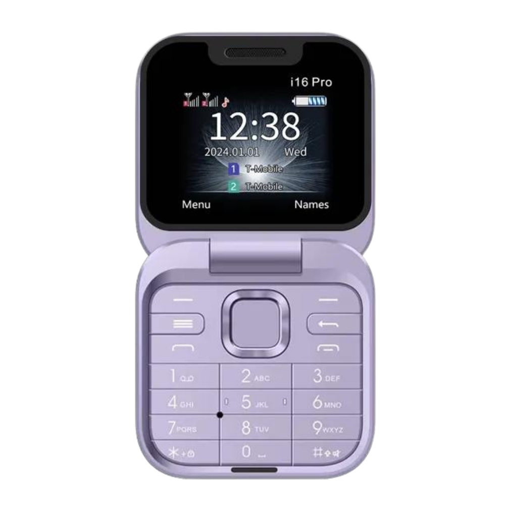 Compact Foldable Dual SIM Mobile Phone with HD Camera