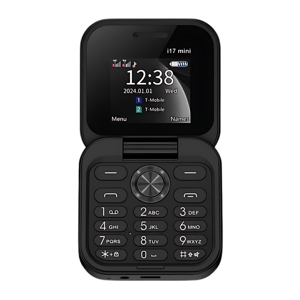 Compact Foldable Dual SIM Mobile Phone with HD Camera