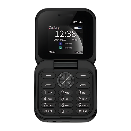Compact Foldable Dual SIM Mobile Phone with HD Camera