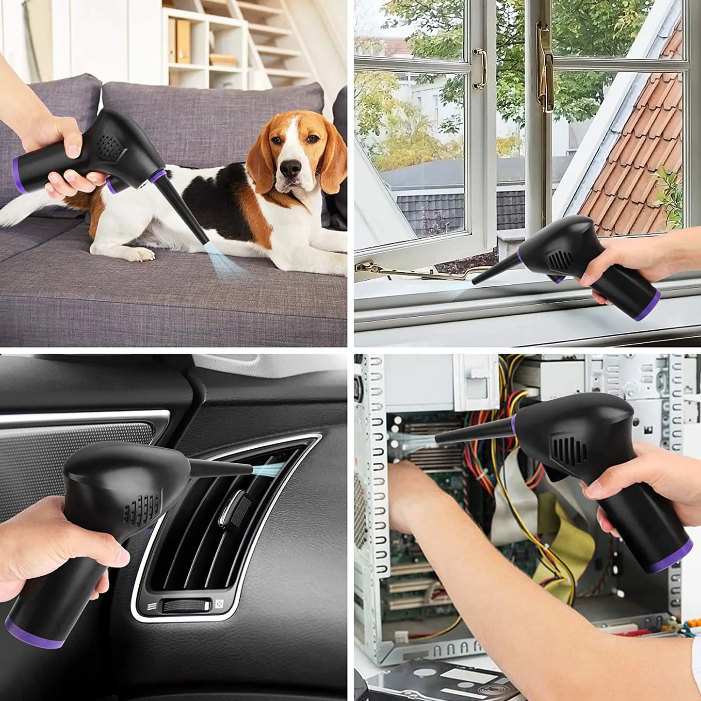 Wireless Air Vacuum Cleaner for Electronics and Hard-to-Reach Areas