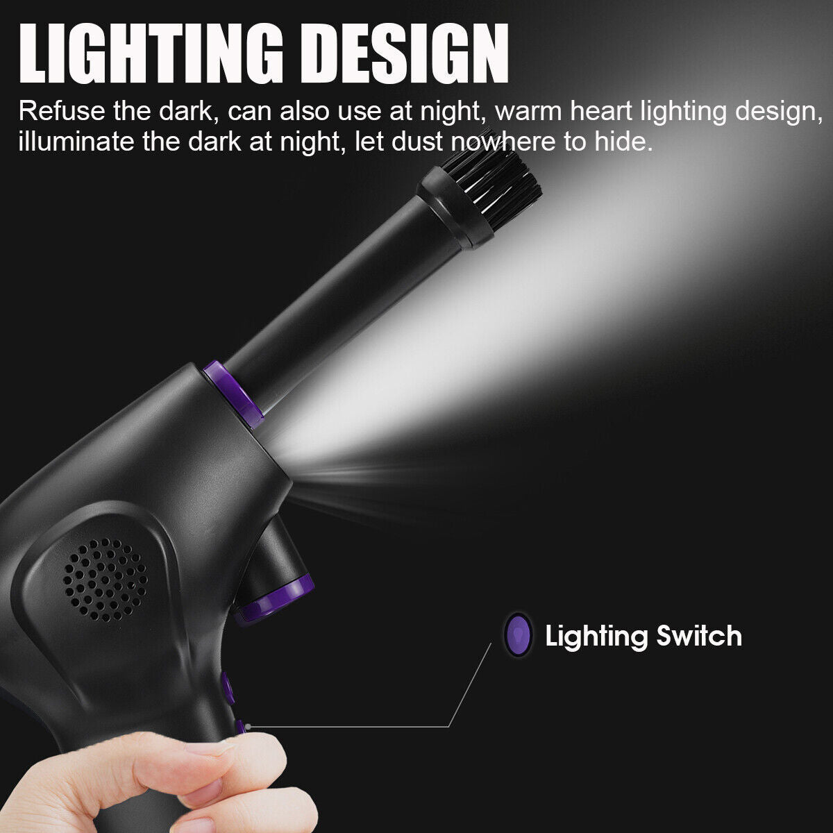 Wireless Air Vacuum Cleaner for Electronics and Hard-to-Reach Areas
