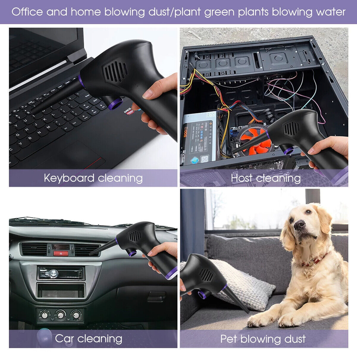 Wireless Air Vacuum Cleaner for Electronics and Hard-to-Reach Areas
