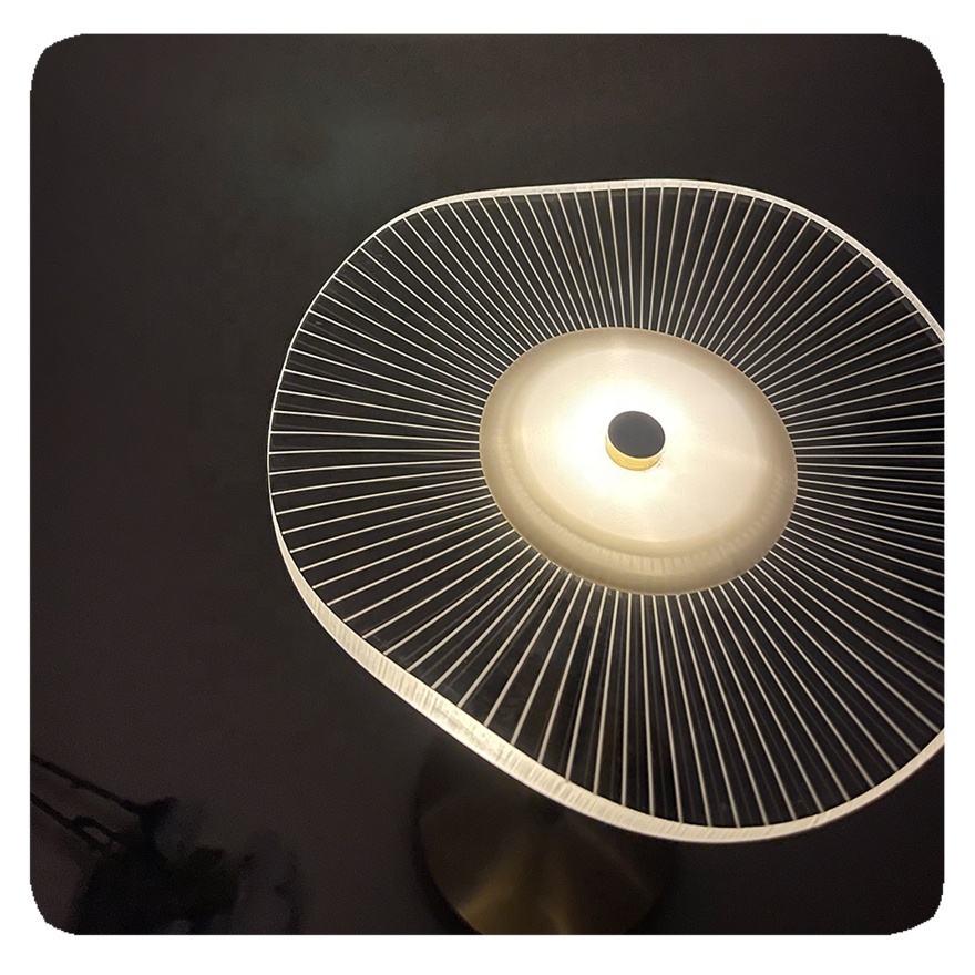 Adjustable LED Desk Lamp with Dimming Feature
