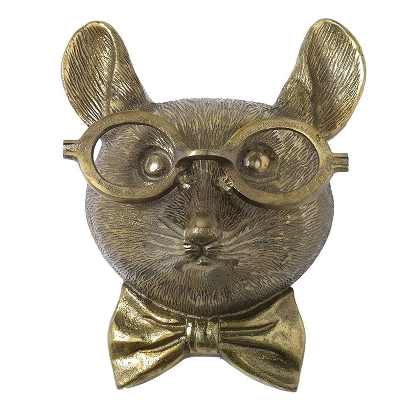 Bronze Resin Deer Head Wall Sculpture
