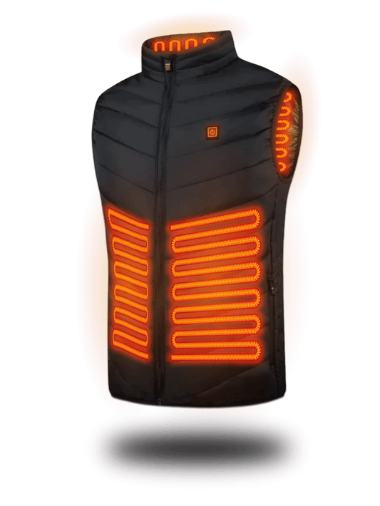 Heated Jacket with Adjustable Carbon Fiber Heating for Men and Women