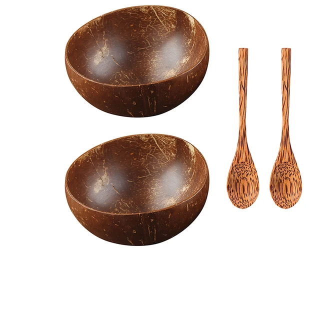 Eco-Friendly Japanese Wooden Ramen Bowl Set