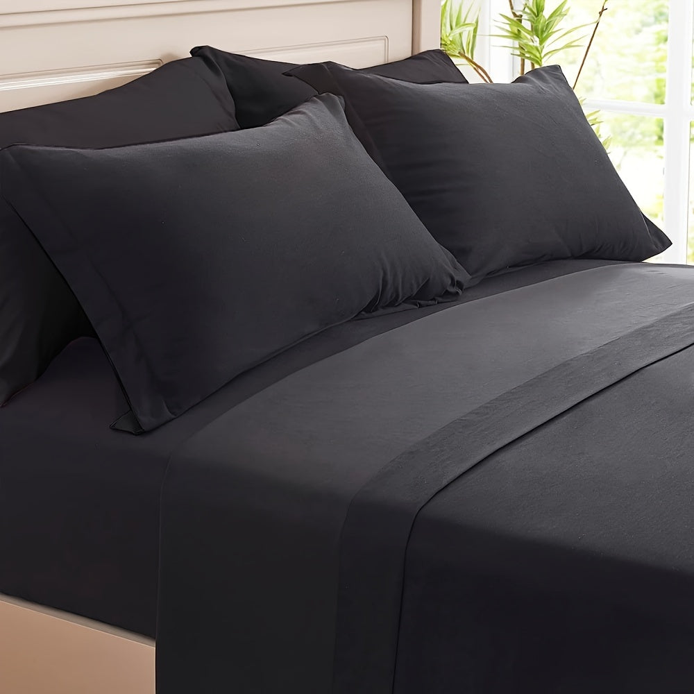Luxurious 3-Piece Lightweight Comforter Set with Box-Stitch Design