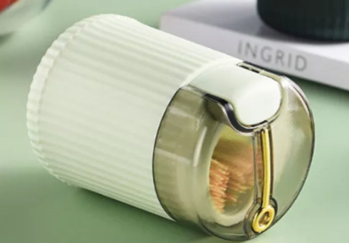 Nordic Toothpick Dispenser with Press Release Design