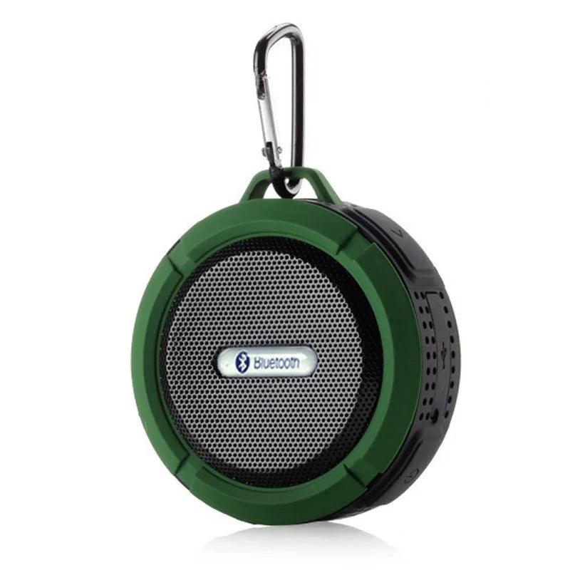 Portable Waterproof Bluetooth Speaker with Suction Cup for Travel and Shower