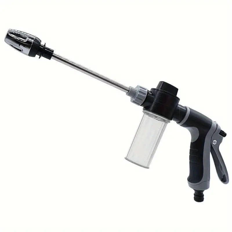 High-Pressure Washer with Adjustable Nozzle and Soap Tank