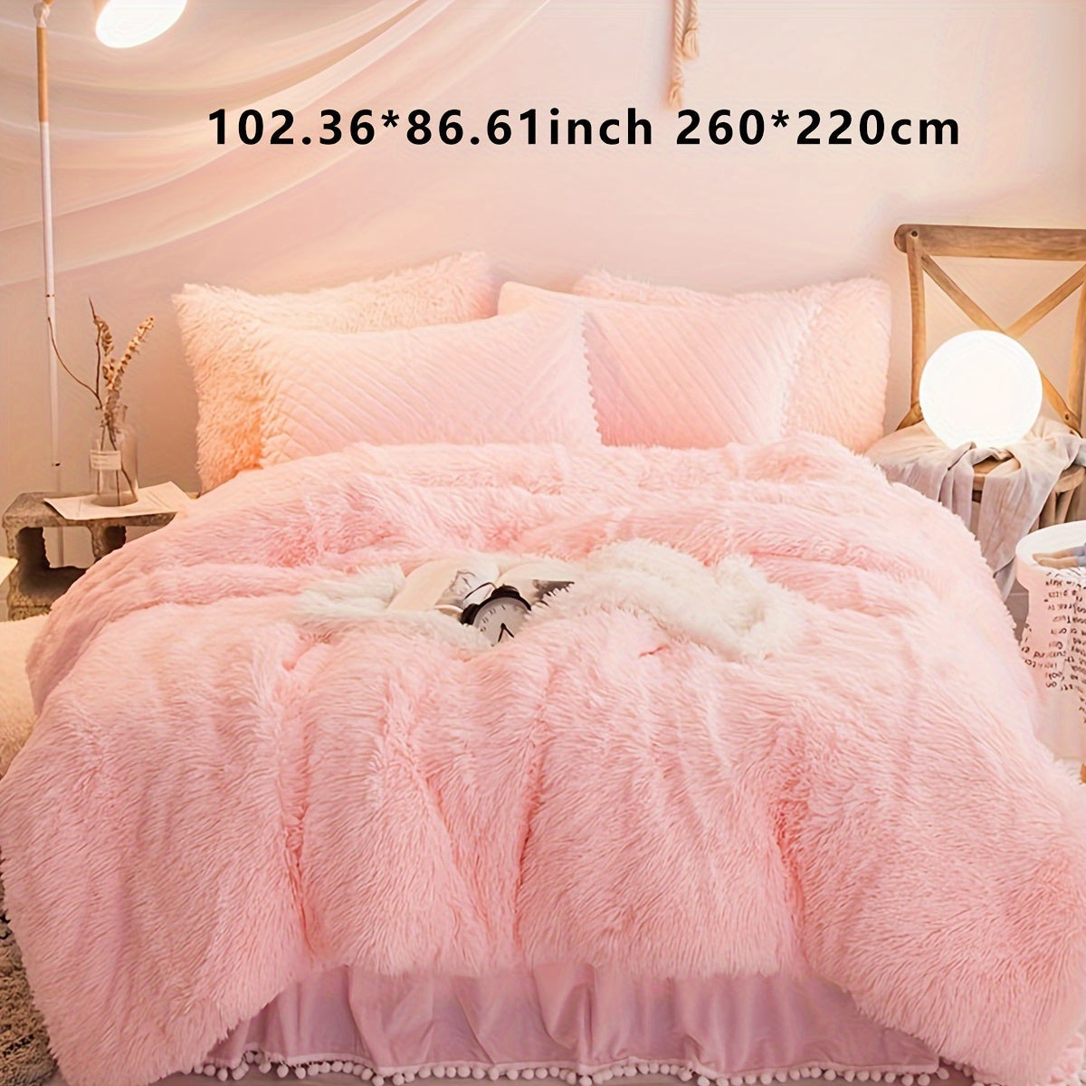 Luxurious Velvet Duvet Cover Set with Pillowcases