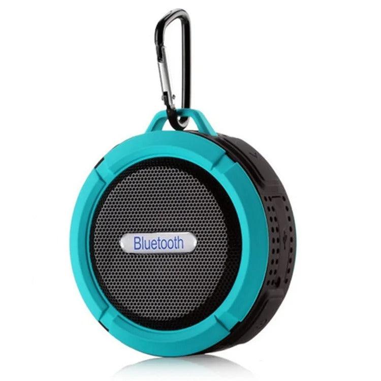 Portable Waterproof Bluetooth Speaker with Suction Cup for Travel and Shower