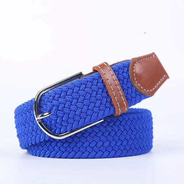 Casual Adjustable Stretch Belt in Elastic Fabric