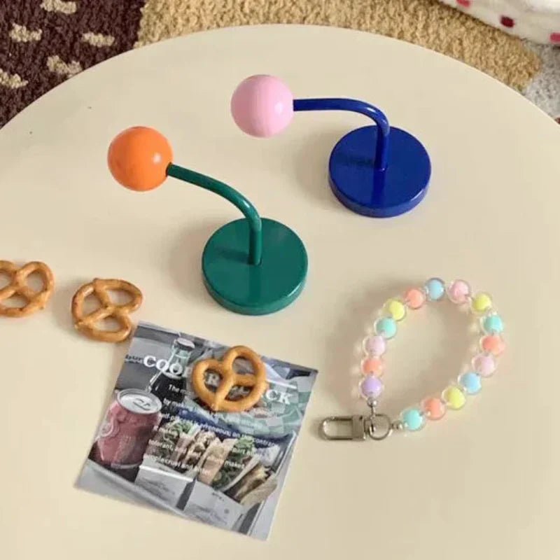 Eames Dot Color Rush Magnetic Hook in Green, Blue, Yellow