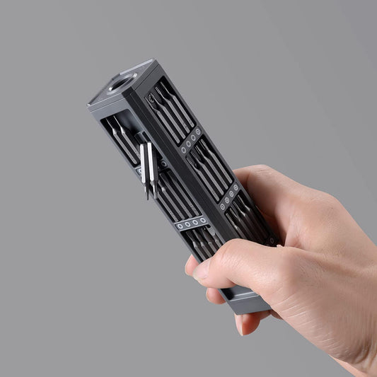 Precision Screwdriver Set with Magnetic Tips and Ergonomic Handle