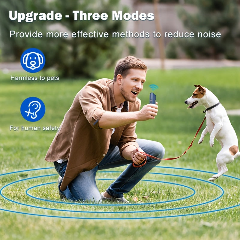 Rechargeable Dog Training Collar with Bark Control