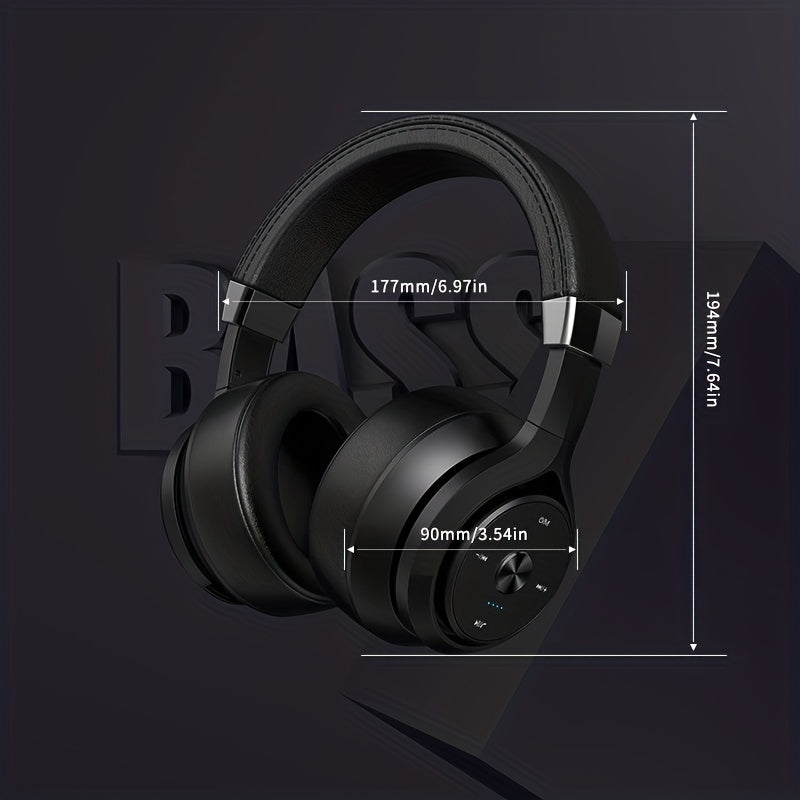 Wireless Bluetooth Headphones with Long Battery Life and Comfortable Design