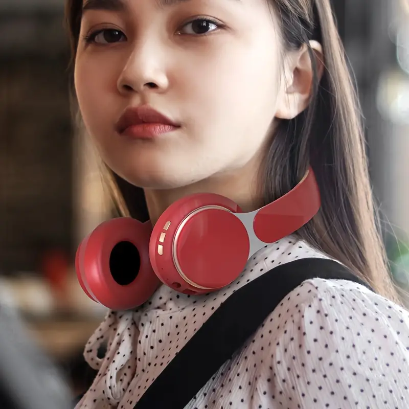 Wireless Headphones with Deep Bass and Comfortable Fit