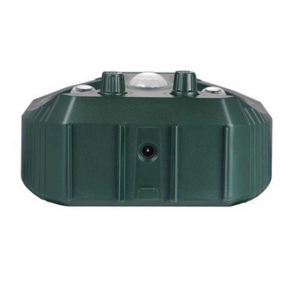 Solar-Powered Ultrasonic Animal Repellent for Garden Protection