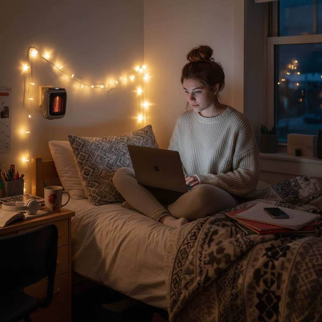 Portable Compact Space Heater – Energy-Efficient Instant Warmth