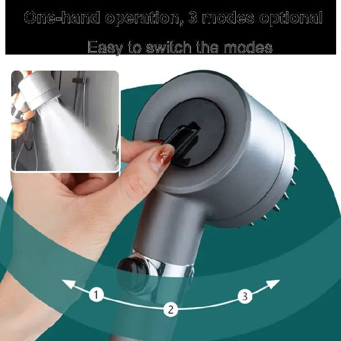 High Pressure Eco-Friendly Shower Head with Advanced Filtration