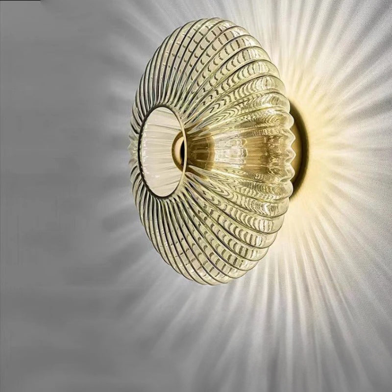 Modern Glass Wall Lamp with Elegant Design
