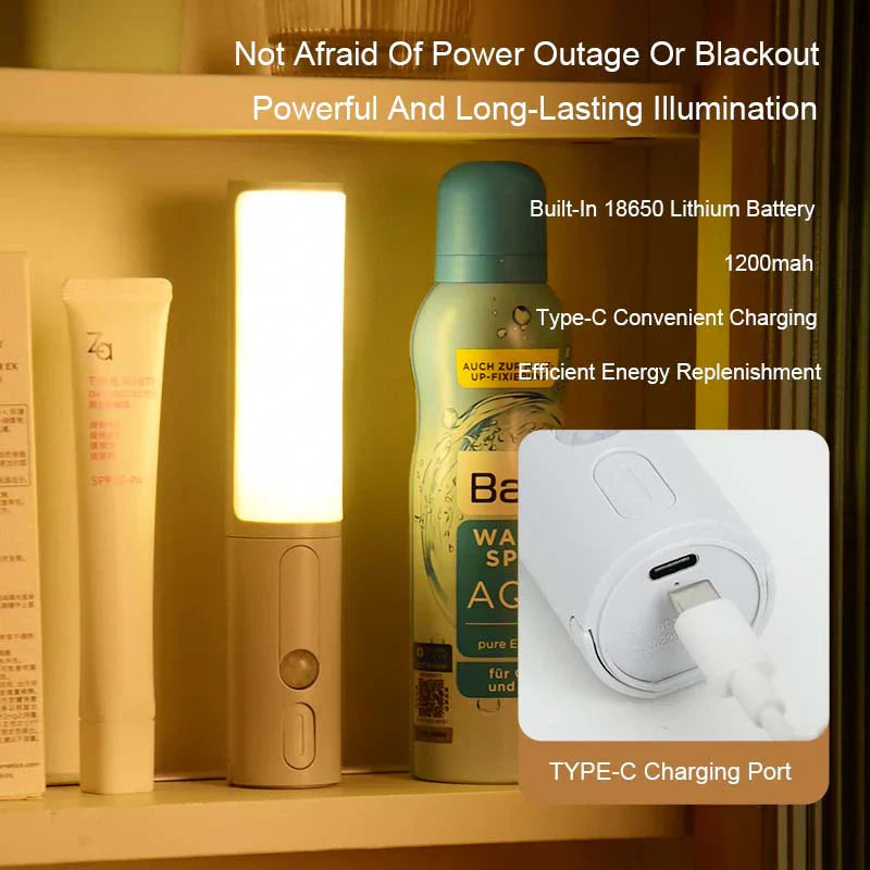 Smart Rechargeable LED Night Light with Motion Sensor