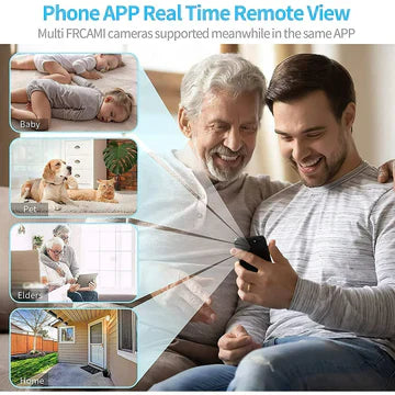 Mini Wireless Magnetic Camera with 1080P HD Video and Two-Way Audio