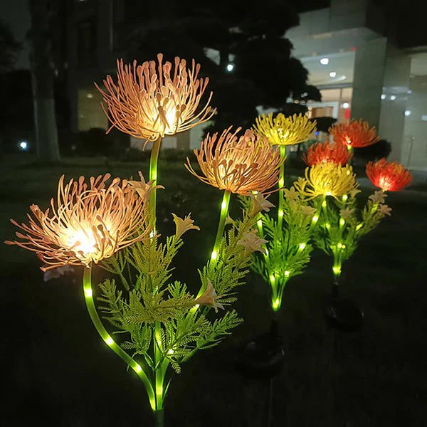 Flower-Shaped LED Garden Light