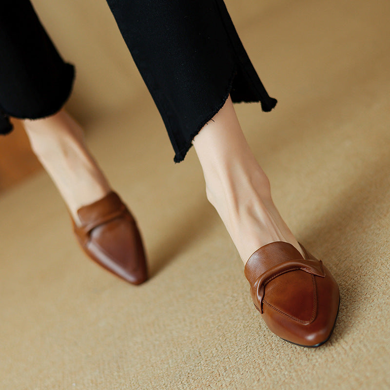Elegant Women's Bow Mules with Cushioned Comfort