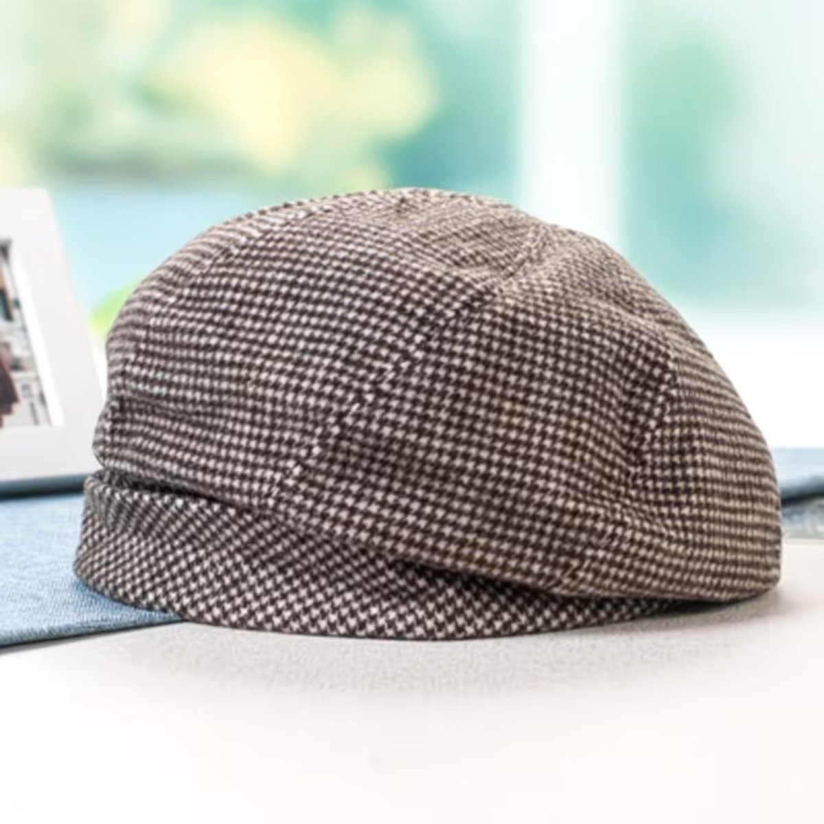 Elegant Adjustable Cotton Blend Women's Cap