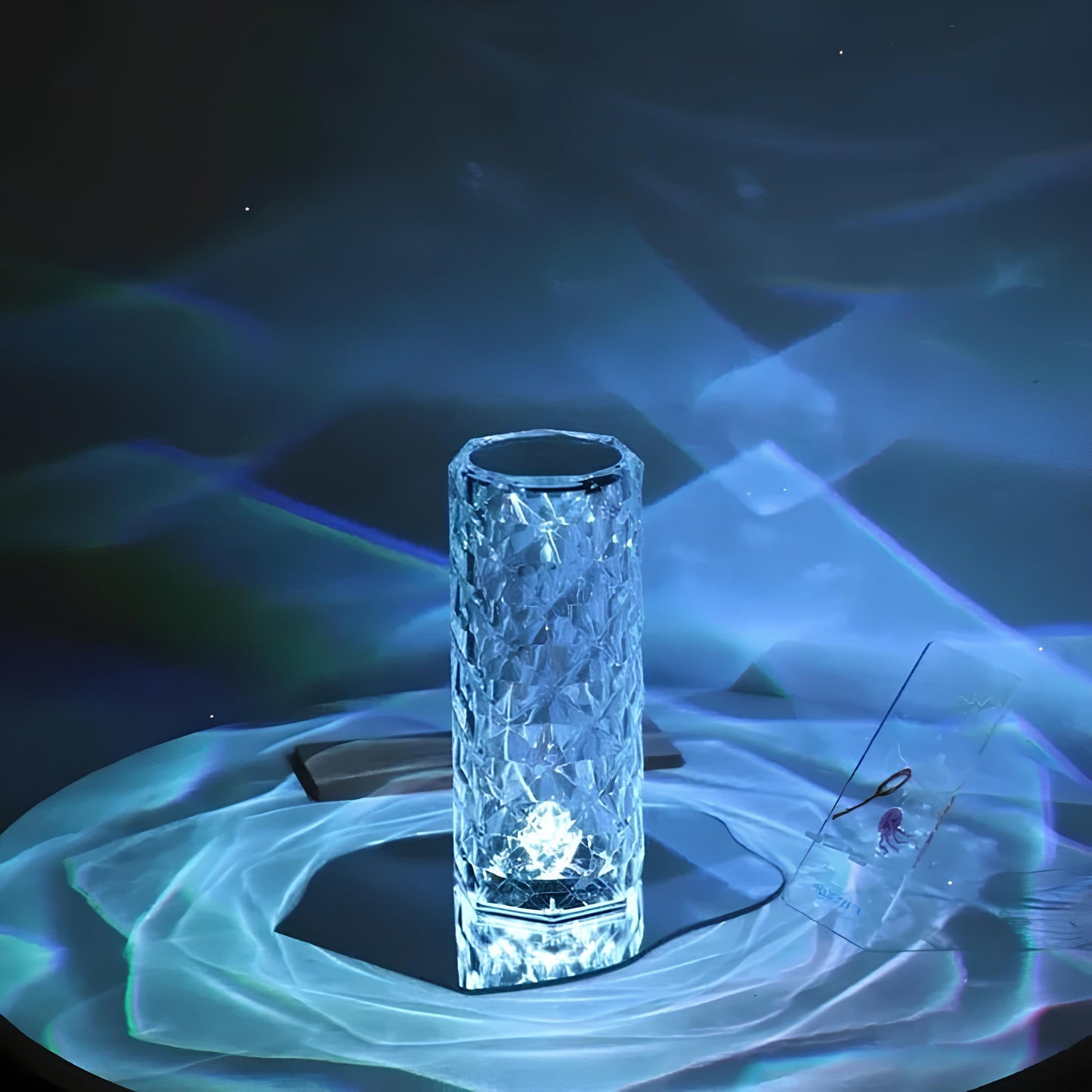 Acrylic Touch Sensor Table Lamp with 16 Color Options