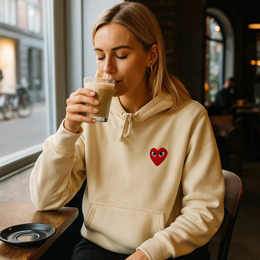 Elegant Heart Sweater for Women - Chic and Comfortable Design