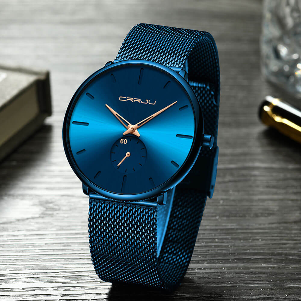 Luxurious Men's Quartz Wristwatch for Style and Precision