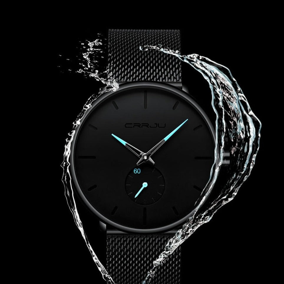 Luxurious Men's Quartz Wristwatch for Style and Precision