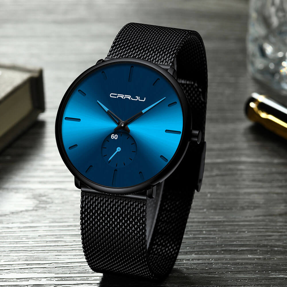 Luxurious Men's Quartz Wristwatch for Style and Precision