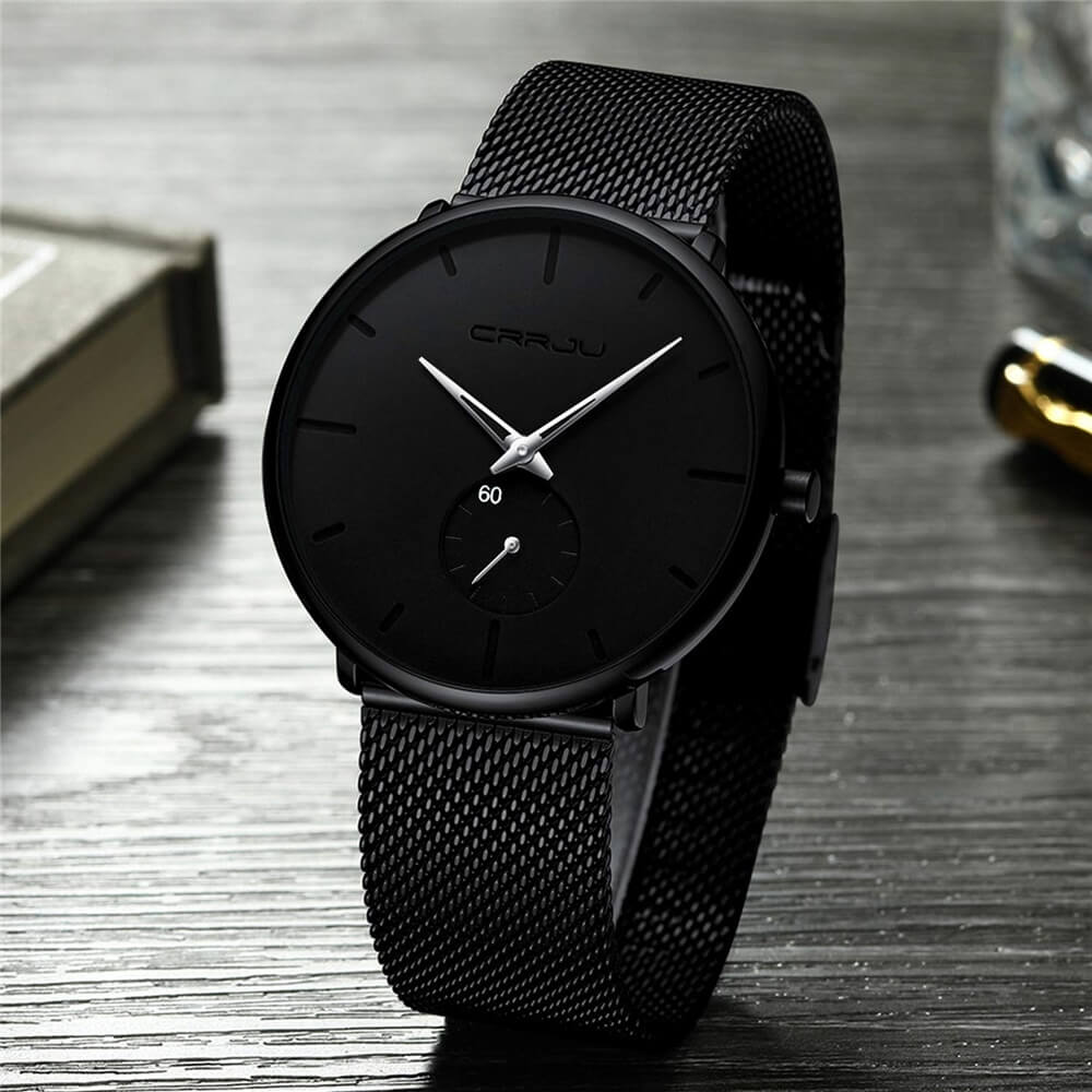 Luxurious Men's Quartz Wristwatch for Style and Precision