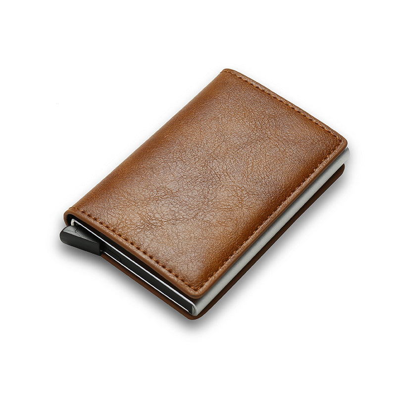 RFID-Blocking Slim Intelligent Wallet for Men