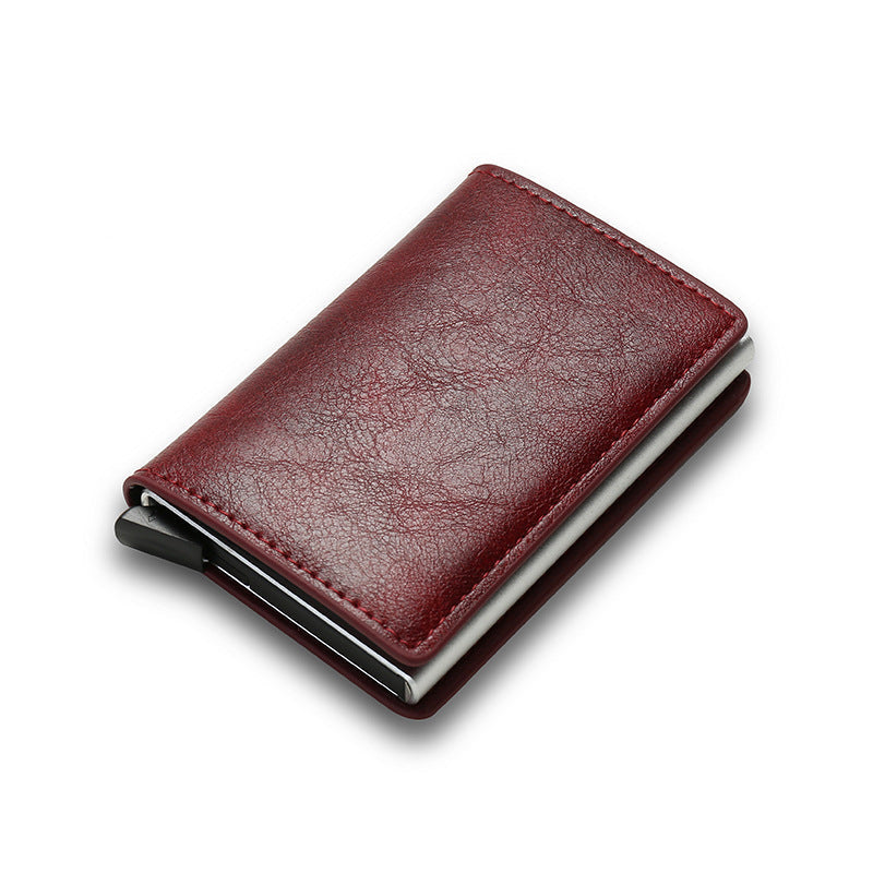 RFID-Blocking Slim Intelligent Wallet for Men