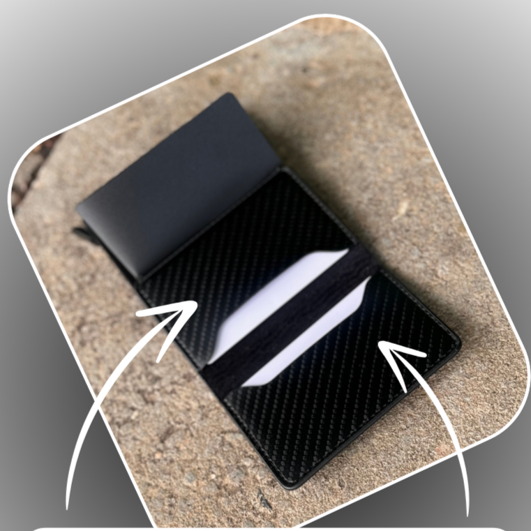 RFID-Blocking Slim Intelligent Wallet for Men