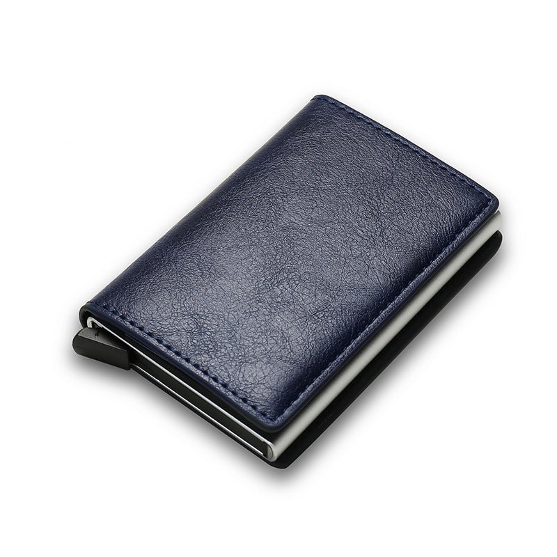 RFID-Blocking Slim Intelligent Wallet for Men