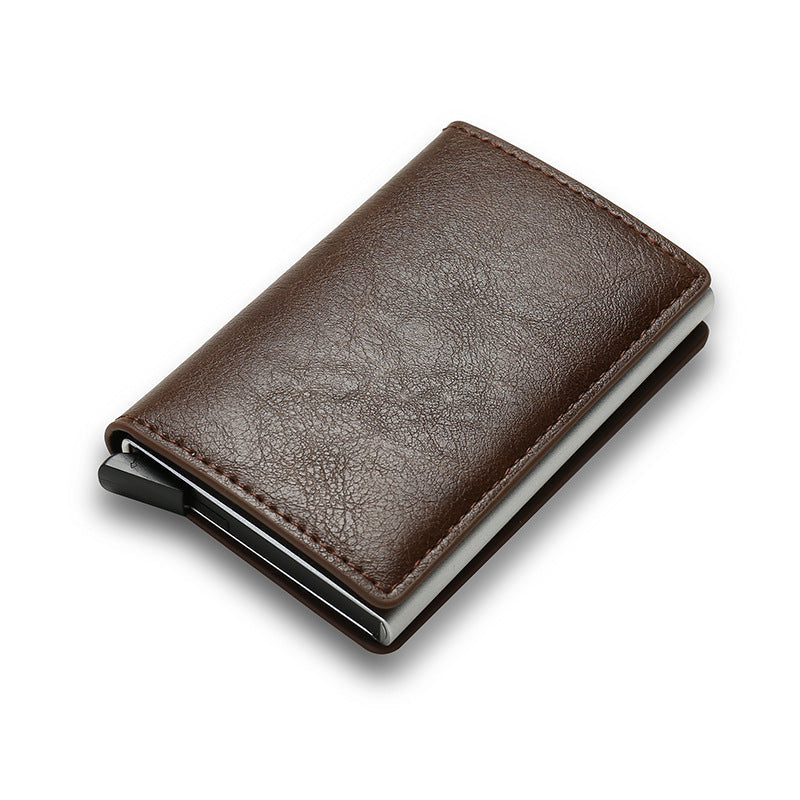 RFID-Blocking Slim Intelligent Wallet for Men