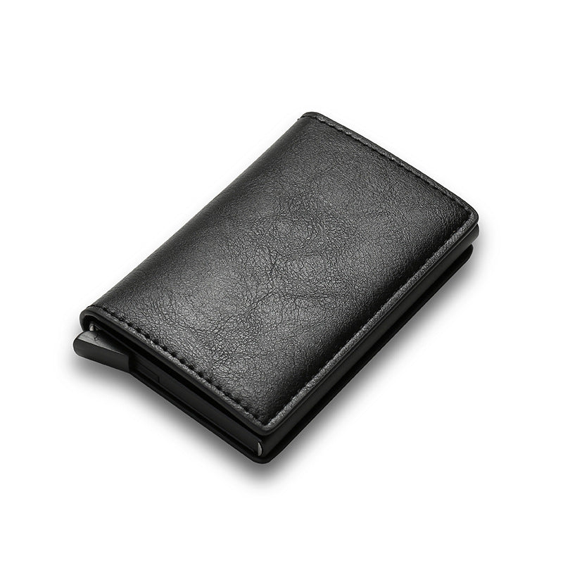 RFID-Blocking Slim Intelligent Wallet for Men